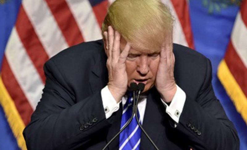 Trump Admits He's F-cked On The Epstein Files