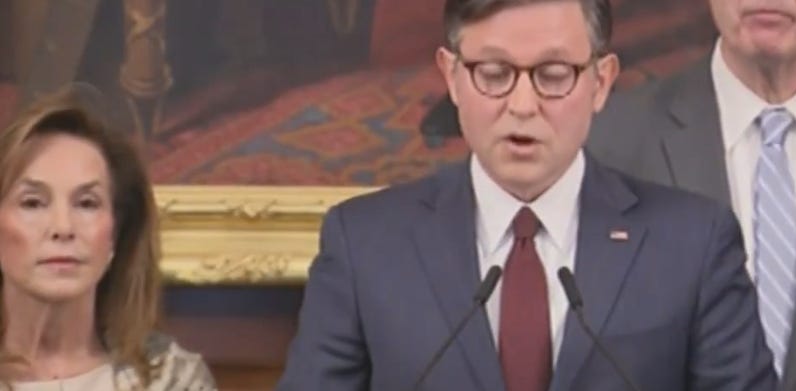 Mike Johnson Tantrums Because Democrats Are Suing To Keep 41 Million Americans From Starving