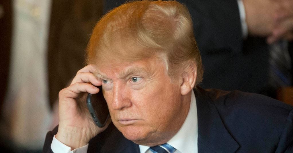 Busted Trump Hangs Up On Reporter Who Asks About His Potential Mortgage Fraud